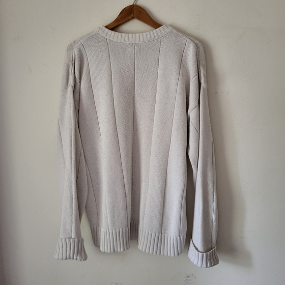 Vintage Izod Lacoste 80s Cotton Knit Sweater - Picture 3 of 12